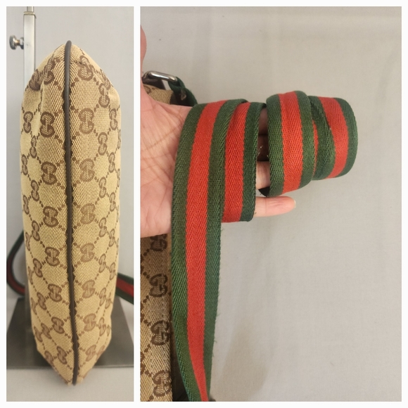 ✨️GUCCI GG Canvas Rectangular Crossbody Bag - Picture 14 of 16